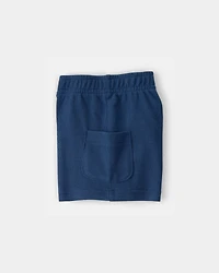 Baby Boy 2-Piece Car Top & Short Set - Blue