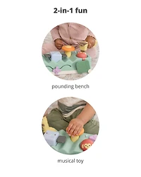 Geometric Wonders Musical Pounding Bench Baby Toy