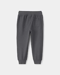 Toddler Boy French Terry Joggers - Grey