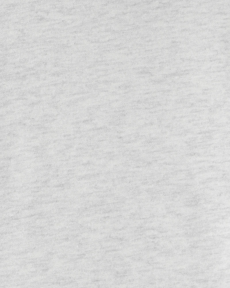 Boys French Terry Hoodie - Grey