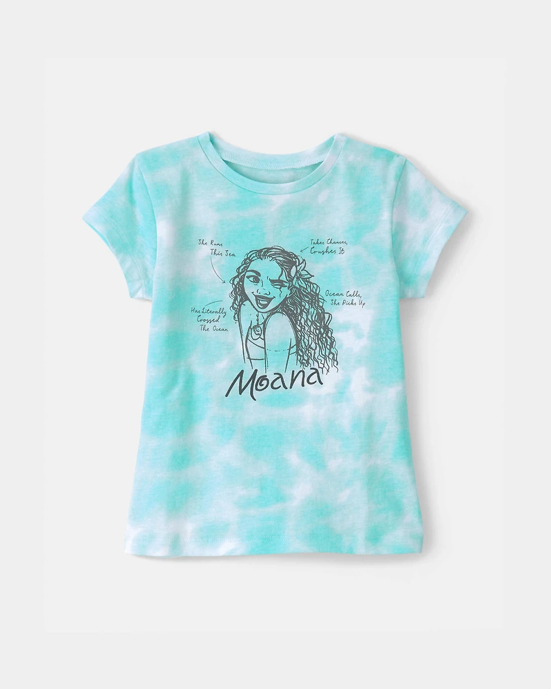 Toddler Girl Disney© Moana Graphic Tee - Turquoise