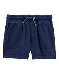 Toddler Pull-On Twill Shorts