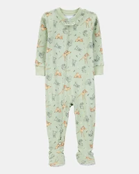 Baby Bambi Snug Fit Cotton Footie 1-Piece Pyjamas