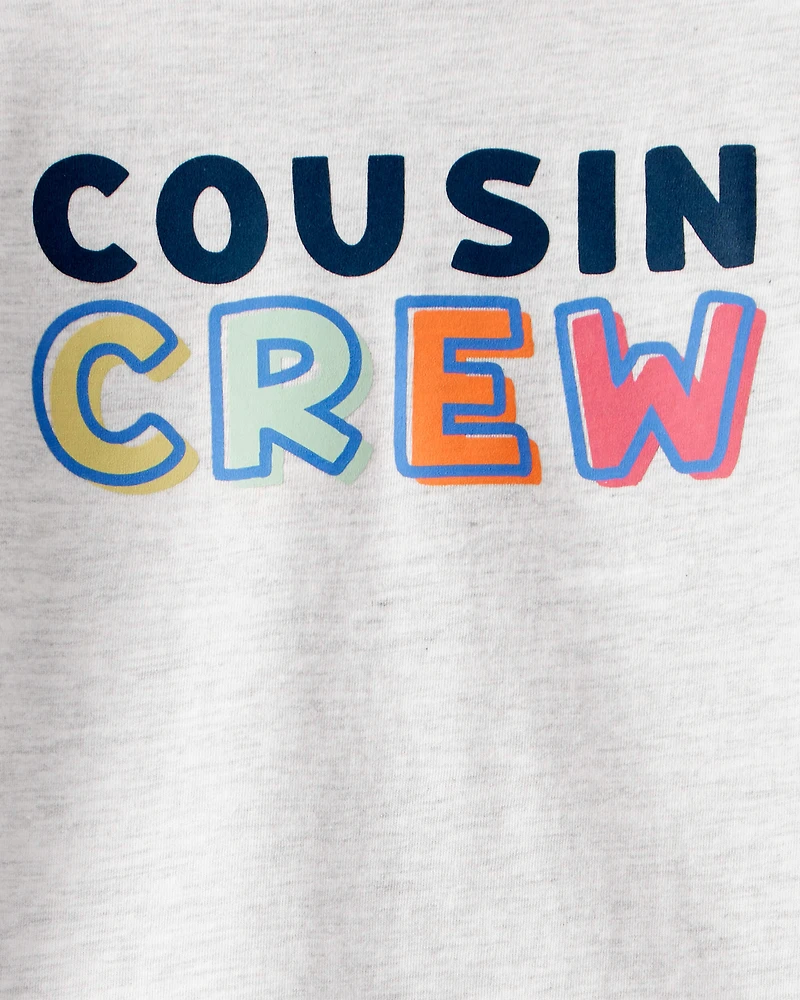 Toddler Boy Cousin Crew Long-Sleeve Graphic Tee - Grey
