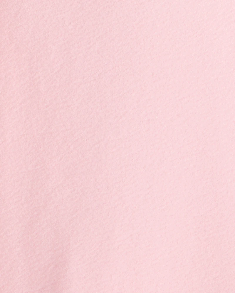 Girls Microfleece Flare Pants - Pink