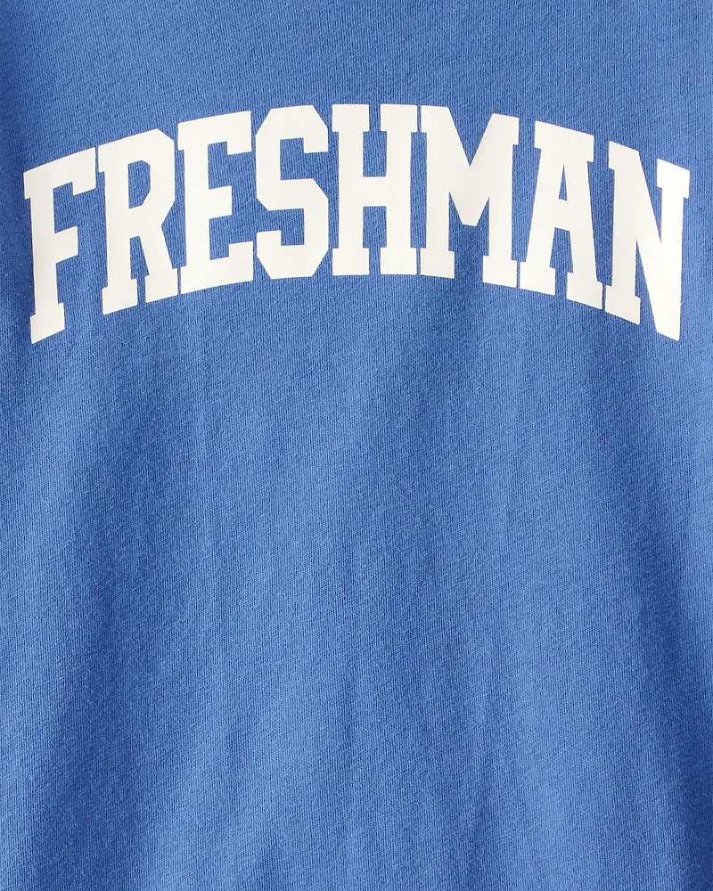 Toddler Boy Freshman Long-Sleeve Graphic Tee - Blue