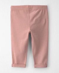 Baby Girl 2-Pack Organic Cotton Leggings