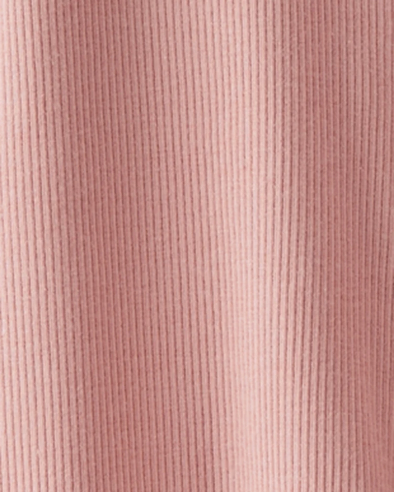 Baby Girl Organic Cotton Sleeper Pyjamas Pink