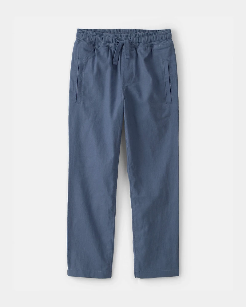 Boys Pull-On Pants - Blue