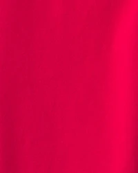 Toddler Girl Cotton Pull-On Stretch Leggings - Red