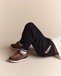 Toddler Sweater Jogger Pant - Black