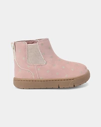 Baby Girl Every Step® First Walker Boots - Pink