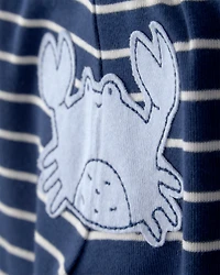 Baby Boy 3-Piece Sea Animal Bodysuits & Pant Set - Blue