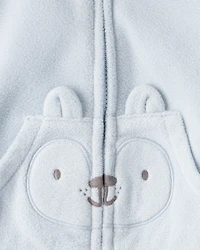 Baby Boy 3-Piece Animal Print Cardigan Set