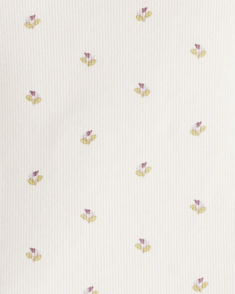 Baby Girl 2-Piece Organic Cotton Jumper Set