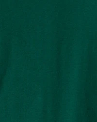 Kid Christmas Fair Isle Cotton Long-Sleeve Snug Fit 2-Piece pyjamas - Green/White