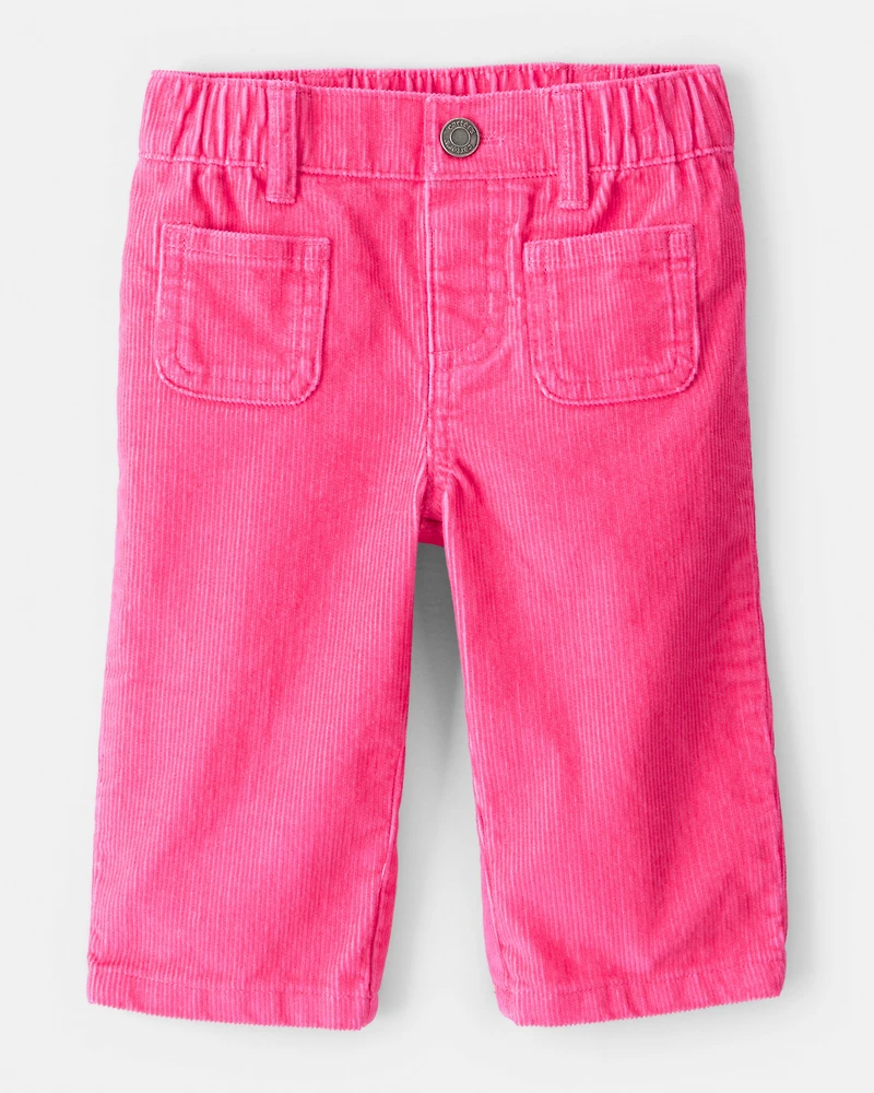 Baby Girl 2-Piece Fair Isle Sweater & Pant Set - Pink