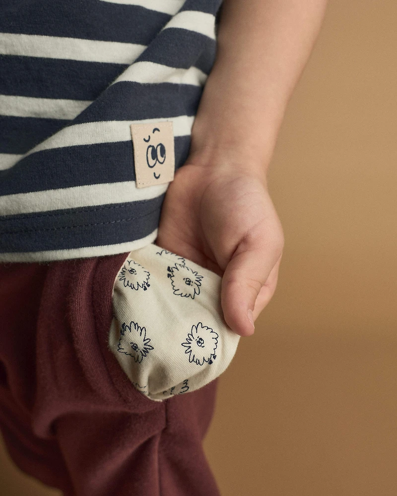 Toddler City Park™ Jogger Pant - Burgundy