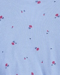 Kid Floral Print Twist Back Top