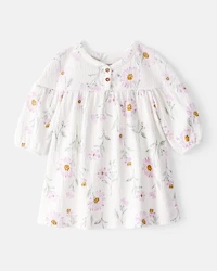 Baby Floral Gauze Dress