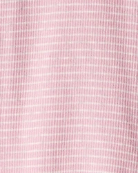 Baby Organic Cotton Sleep & Play Pink Stripes