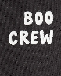 Baby Organic Cotton Boo Crew Bodysuit