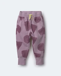 Toddler City Park™ Jogger Pant with Shapes - Mauve