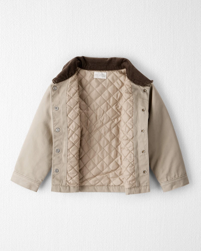 Toddler Organic Cotton Twill Barn Jacket