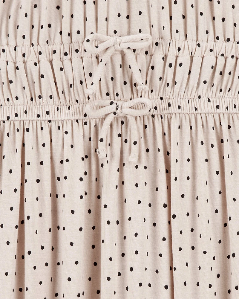 Kid Polka Dot Viscose Dress