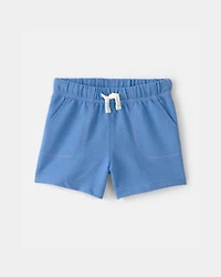 Toddler Boy French Terry Shorts - Blue