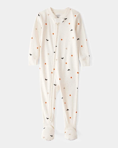 Baby 1-Piece Halloween 100% Snug Fit Cotton Footie Pyjamas