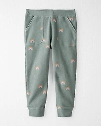 Toddler 2-Piece Organic Cotton Waffle Knit Top & Pant Set