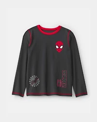 Boys ©Marvel Spider-Man Rashguard - Black