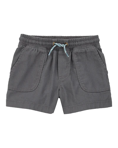 Toddler Pull-On Twill Shorts