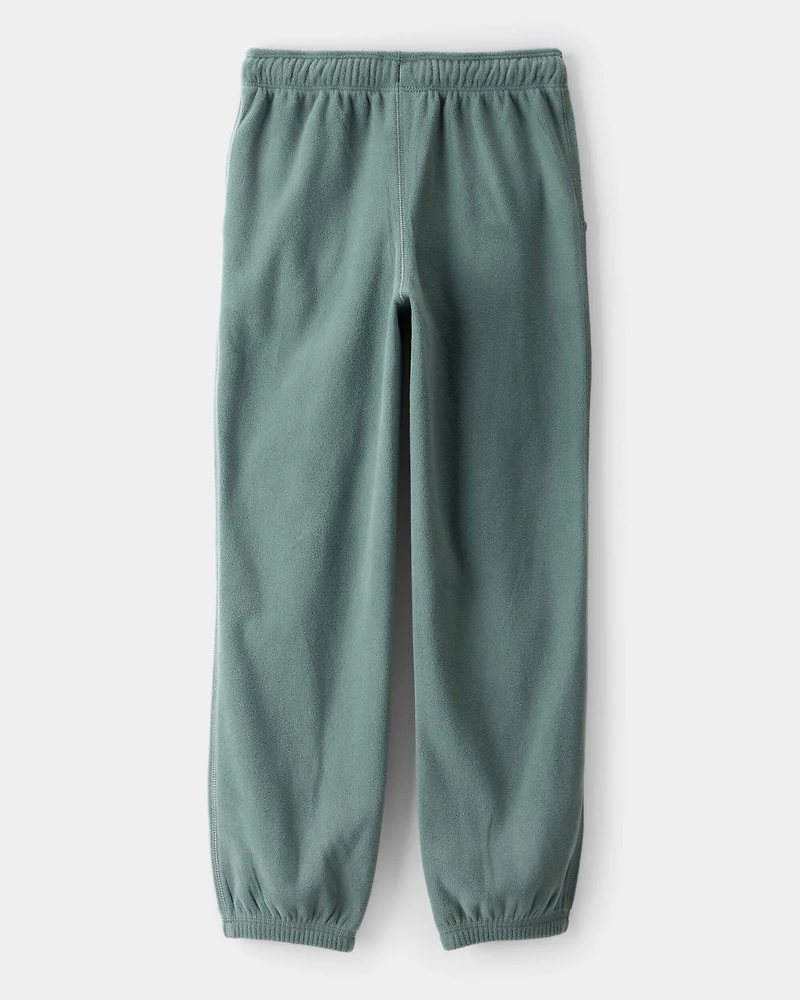 Boys Fleece Joggers - Green