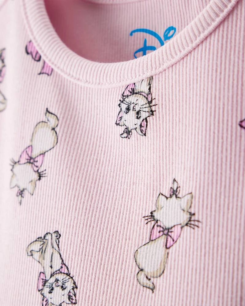 Toddler Aristocats Long-Sleeve Tutu Dress