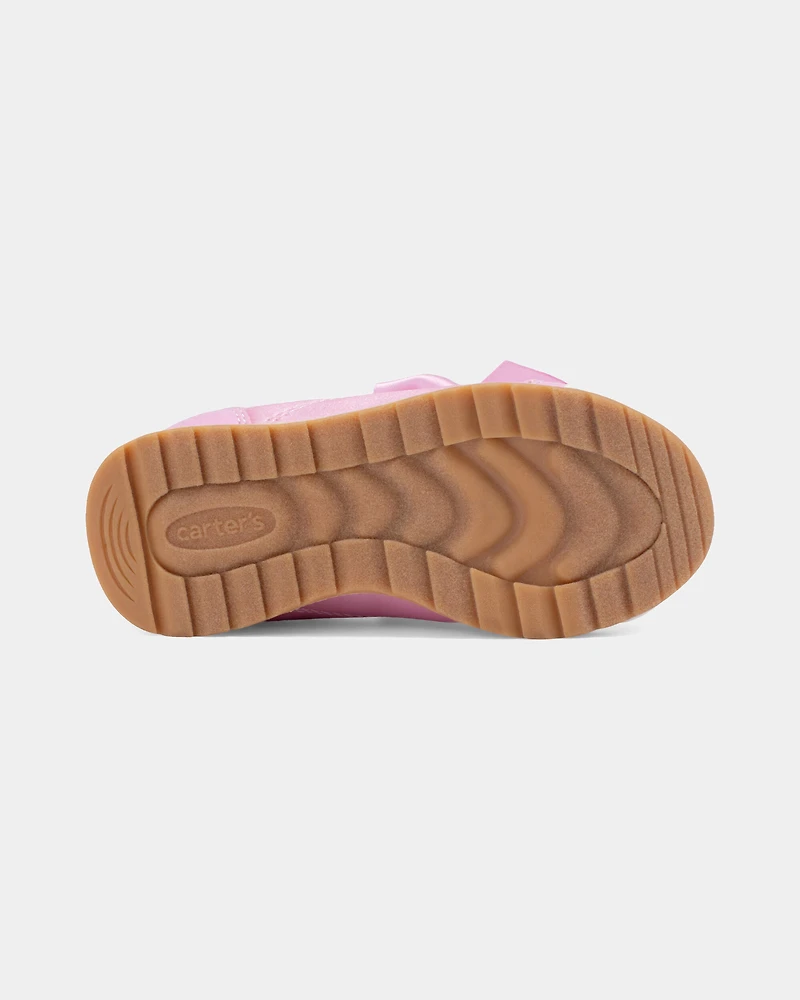 Toddler Girl Bow Casual Shoes - Pink