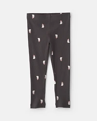 Toddler Girl Halloween 'Hey Boo' French Terry Pullover & Pant Set - Black