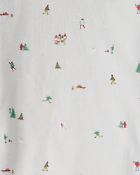 Baby Organic Cotton Pyjamas Frosted Trail Print