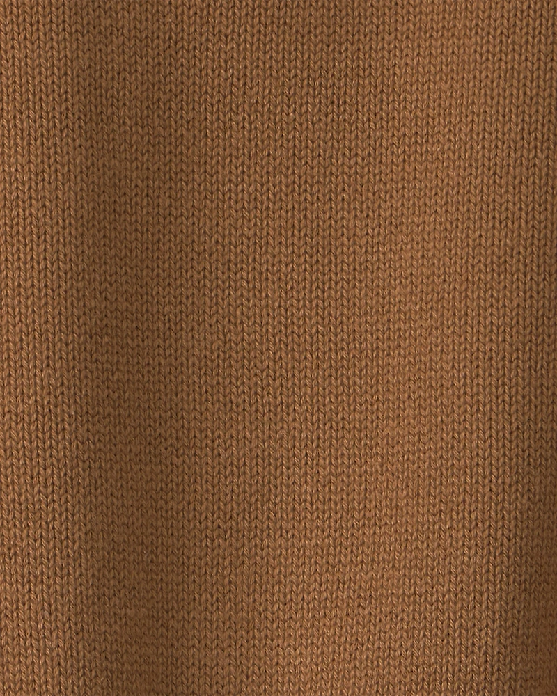 Toddler Boy Brown Pullover Sweater