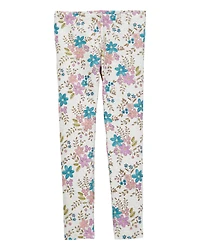Kid Floral Stretch Leggings - Multi