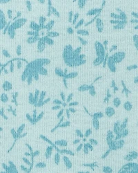 Toddler Butterfly Print Snug Fit Cotton 4-Piece Pyjamas