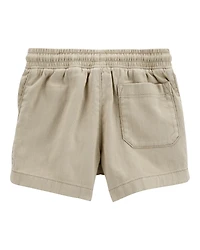 Baby Pull-On Twill Shorts