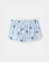 Toddler Girl 2-Piece Disney© Lilo & Stitch Short-Sleeve Pyjama Set - Blue