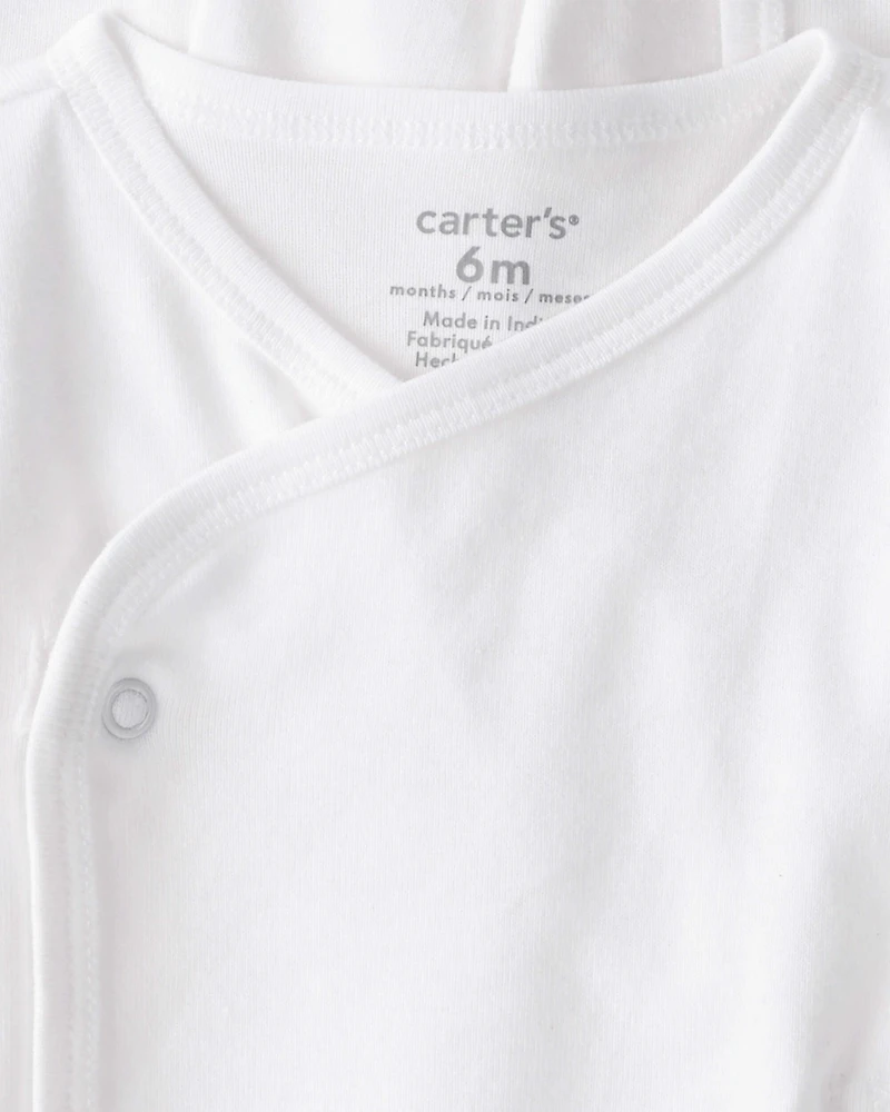 Baby 4-Pack Side-Snap Tees