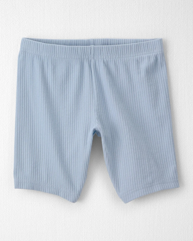 Girls 2-Piece Top & Short Set Made with Organic Cotton Spring Bloom Print