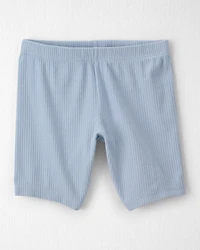 Girls 2-Piece Top & Short Set Made with Organic Cotton Spring Bloom Print