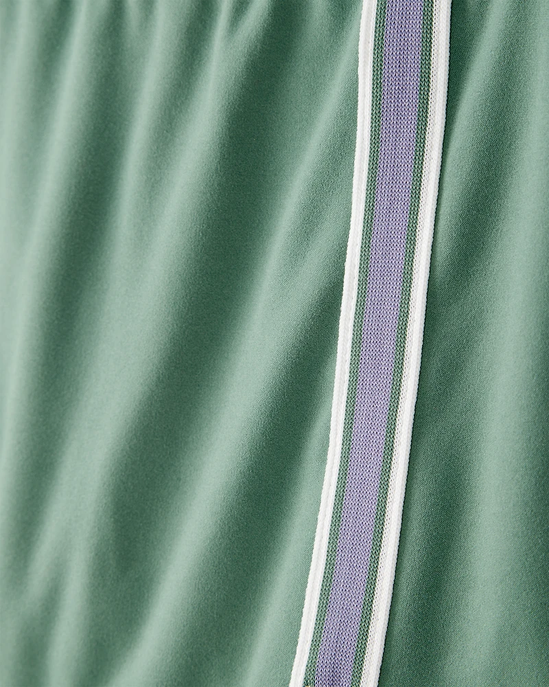 Girls Knit Active Skort - Green