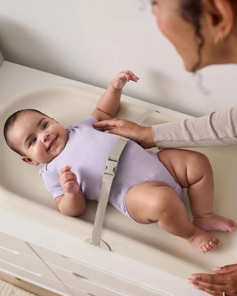 16" Nursery Style Light-Up Changing Pad – Oat