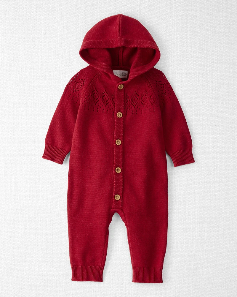 Baby Organic Cotton Sweater Knit Pram